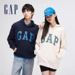 【GAP】男女同款 Logo帽T 碳素軟磨法式圈織系列-多色可選(892186)