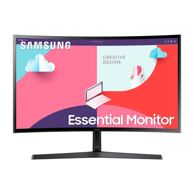 【SAMSUNG 三星】S27C366EAC 27型 VA 曲面螢幕(1800R/FreeSync/TUV護眼)