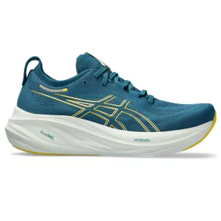 【asics 亞瑟士】GEL-NIMBUS 26 男款  緩衝 慢跑鞋(1011B794-402)