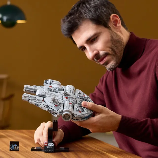 【LEGO 樂高】星際大戰系列 75375 千年鷹號(Star Wars 模型)