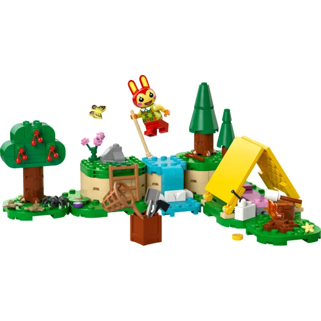 【LEGO 樂高】動物森友會 77047 莉莉安的歡樂露營(扮家家酒 任天堂)