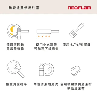 【NEOFLAM】煎蛋鍋16cm(不挑爐具 瓦斯爐電磁爐可用)