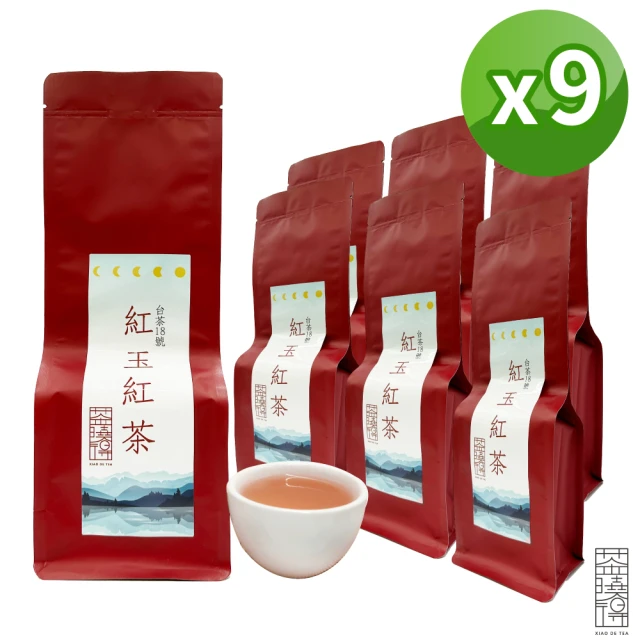 xiao de tea 茶曉得 極品果蜜紅茶組合(6件組/東