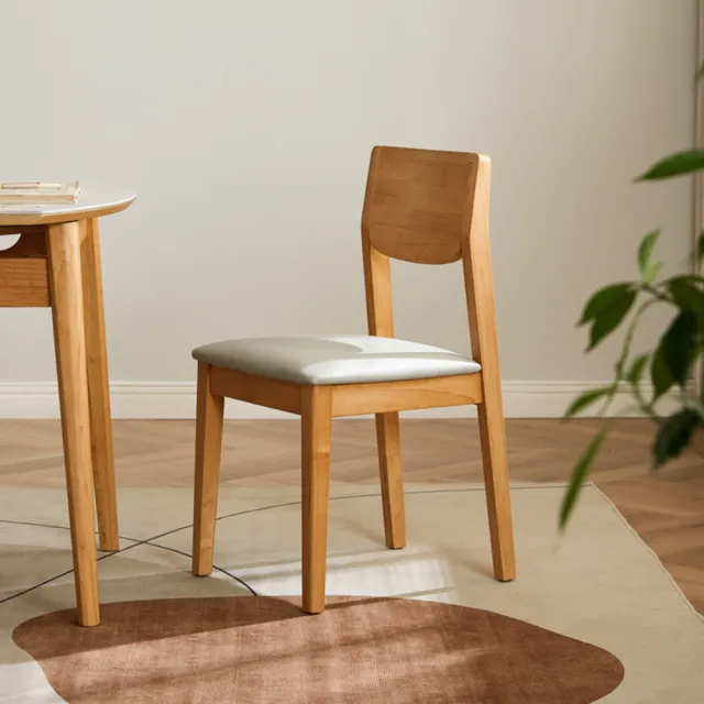 【hoi! 好好生活】林氏木業北歐風岩板摺疊餐桌+餐凳+餐椅 LS357 一桌兩凳兩椅