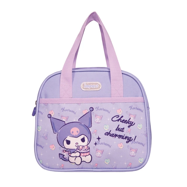 IMPACT 怡寶 酷洛米Kuromi-午餐袋-粉紫 IMKUN01PL(大容量內袋寬底設計)
