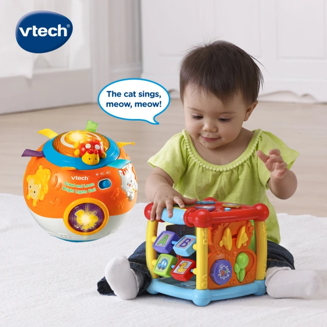 VtechVtech 聲光互動學習盒+滾滾球(幼兒互動禮物首選)