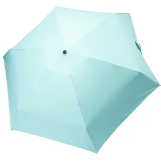 【NITORI 宜得利家居】五折口袋傘 折傘 晴雨傘 AIR LIGHT 薄荷綠 AE-08000(口袋傘 折傘 晴雨傘)