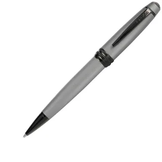 【CROSS】Bailey貝禮系列啞光灰原子筆 免費刻字(原廠正貨)