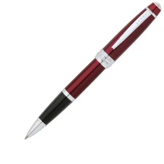 【CROSS】Bailey貝禮系列紅亮漆鋼珠筆 免費刻字(原廠正貨)