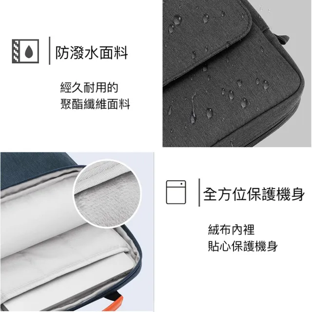 【Winpeak】JEN-09 iPad平板包 13吋筆電包 側背/斜背(適用於9-11吋/13.3吋)