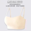 【Daima 黛瑪】無鋼圈 桑蠶絲+莫代爾 日常氧氣內衣/零著感/細肩BRA TOP(白色)