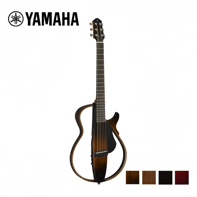 【Yamaha 山葉音樂】SLG200S 靜音吉他 民謠吉他(靜音系列 原廠公司貨 商品保固有保障 贈原廠琴袋)