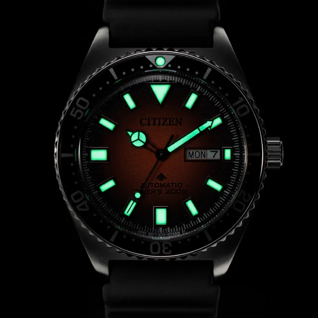 【CITIZEN 星辰】官方授權 PROMASTER系列 Marine 防水200米 潛水機械腕錶(NY0120-01Z)