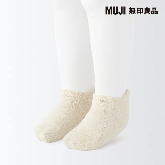 【MUJI 無印良品】幼兒棉混淺口直角襪(共6色)