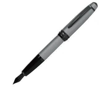 【CROSS】Bailey貝禮系列啞光灰鋼筆/ F尖免費刻字(原廠正貨)