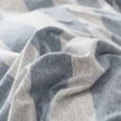 【BELLE VIE】100%純棉針織條紋-雙人薄被套 180x210cm(多款任選)