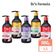 【Dr’s Formula 台塑生醫】升級版三代洗髮精580g(控油抗屑/髮根清爽/溫潤舒活/髮根潤澤/控油激涼)