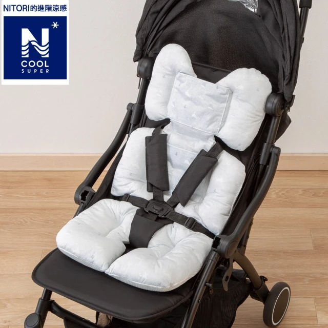 NITORI 宜得利家居 進階涼感 加厚嬰兒座椅墊 N COOL SP WL01 C(進階涼感 涼感 嬰兒座椅墊 嬰兒)