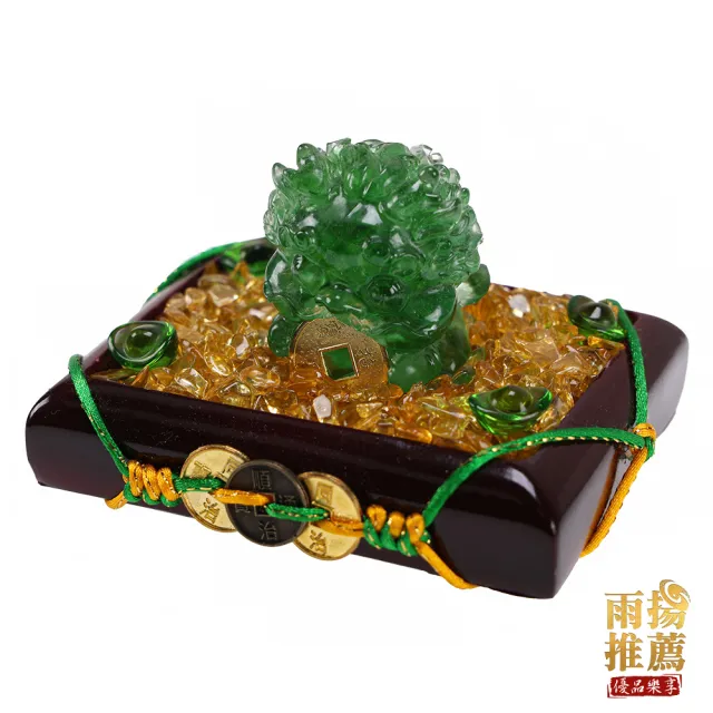 【雨揚】貔貅抱錢聚財寶鎮-多款選