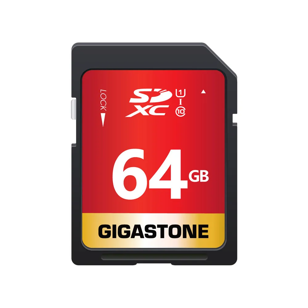 【GIGASTONE 立達】SDXC SD UHS-I U1 C10 64GB記憶卡(64G 單眼相機/攝錄影機專用記憶卡)