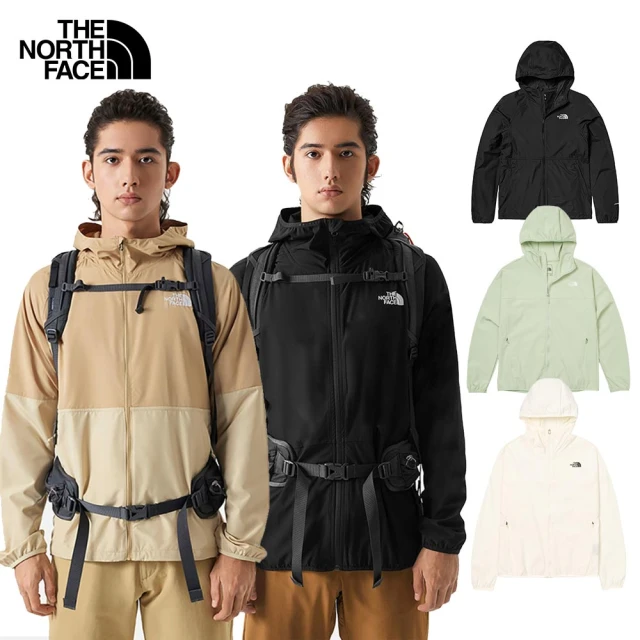 The North Face 男 輕量防潑水耐磨透氣連帽外套