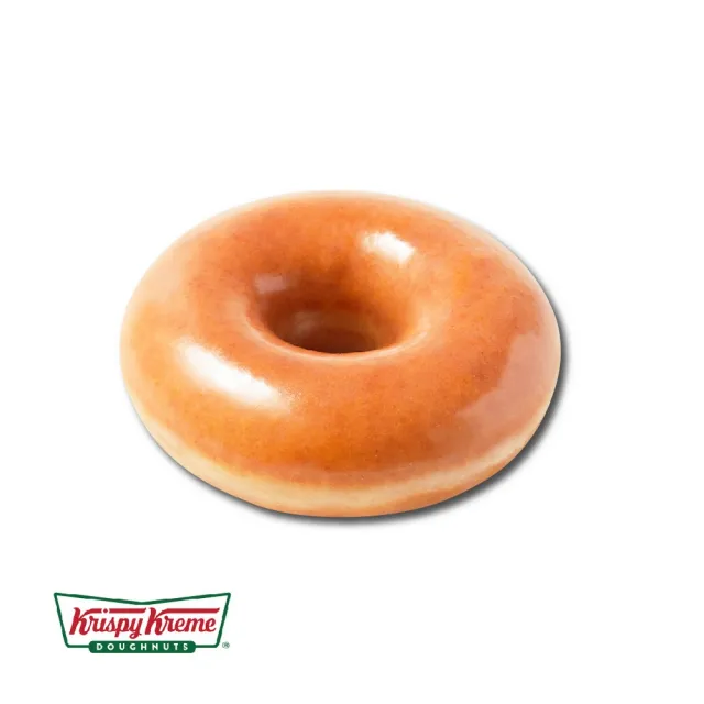 【Krispy Kreme】原味糖霜甜甜圈1入(mo幣兌換首選)