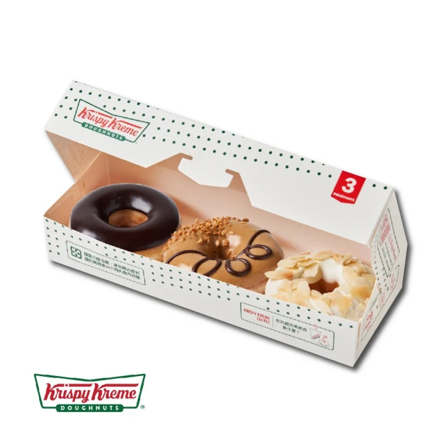 Krispy Kreme 綜合口味甜甜圈6入 推薦
