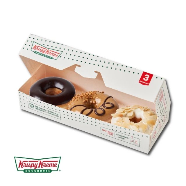 Krispy Kreme 綜合口味甜甜圈3入