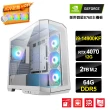 【NVIDIA】i9二十四核GeForce RTX 4070{吊縛靈C}電競電腦(i9-14900KF/微星B760/64G/2TB_M.2)