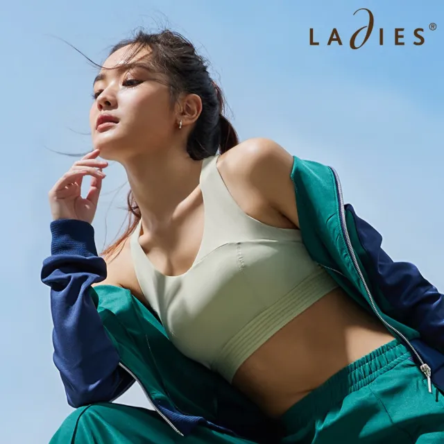 【Ladies 蕾黛絲】Ladiesport Fashion sport運動內衣M-EL罩杯內衣(酪梨奶綠)