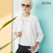 【Diffa】質感迷彩織紋襯衫-女