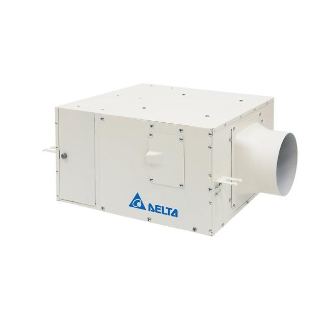 【台達電子】正壓PM2.5進氣型管道扇新風機VDB系列雙重濾網 適用80坪以下 全電壓(VDB40AGXT-F含控制面板)