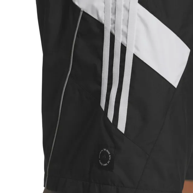 【adidas 愛迪達】3ST Shorts 男 短褲 運動 訓練 休閒 舒適 輕便 反光 愛迪達 黑(IX2728)
