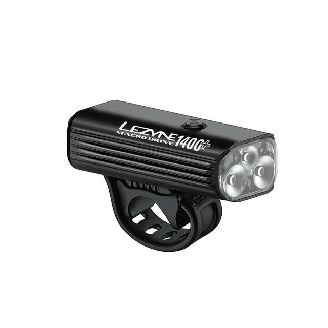 【LEZYNE】自行車前燈 1400流明 MACRO DRIVE 1400+ FRONT(車燈/照明燈/警示燈/安全/夜騎/單車)
