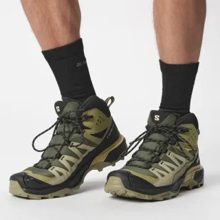 【salomon】男 X ULTRA 360 Goretex 中筒登山鞋(橄欖綠/岩綠/綠)