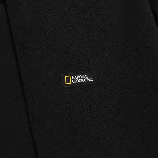 【National Geographic 國家地理】男裝 MARGAY 拉鍊外套 - 炭黑色(韓式拉鍊外套/舒適百搭)