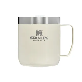 【Stanley】經典系列 不鏽鋼咖啡馬克杯 12oz / 奶油白(10-09366-282)