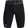 【UNDER ARMOUR】UA 男 HG Armour緊身9吋短褲_1361602-001(黑色)