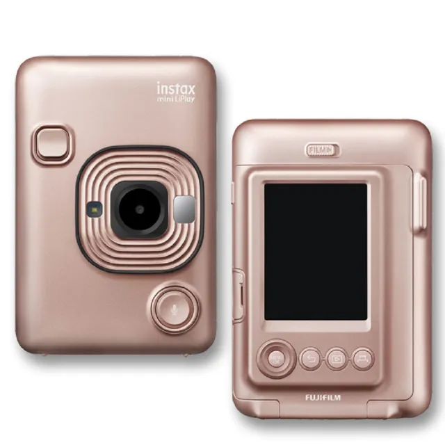 【FUJIFILM 富士】Instax Mini Liplay 拍立得相機(送富士原廠相冊40入裝)