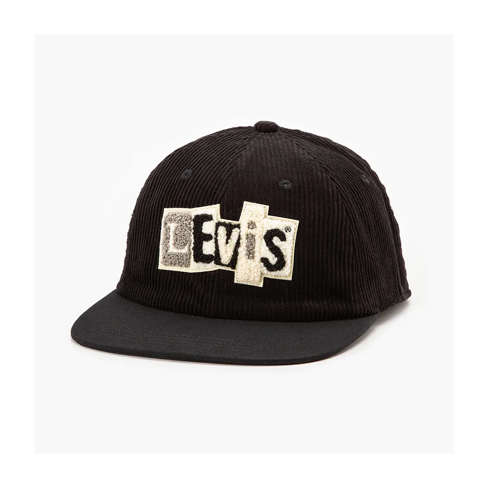 【LEVIS 官方旗艦】Skateboarding™滑板系列 男女同款 LOGO布章 滑板帽 人氣新品 D7961-0001