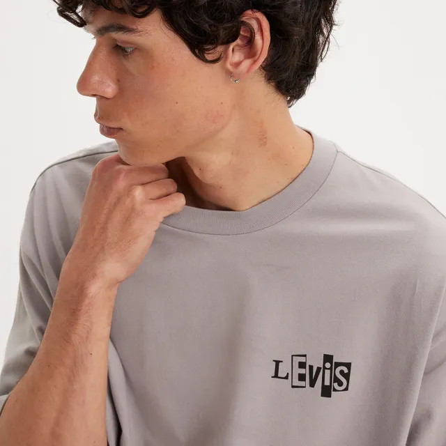 【LEVIS 官方旗艦】Skateboarding™滑板系列 男款 舒適涼爽寬鬆短袖Logo Tee 熱賣單品 A1005-0017