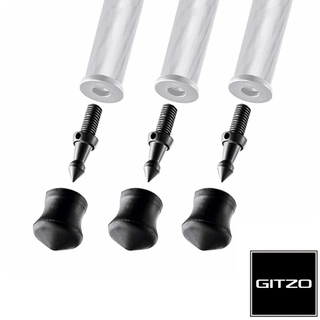 gitzo 捷信gitzo 捷信 GSF30S 橡膠金屬二用腳釘30mm 3入(公司貨)