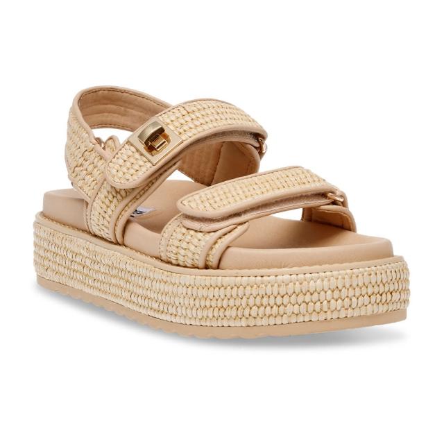 【steve madden】VINETTA 皮革圓頭瑪莉珍鞋(黑色)