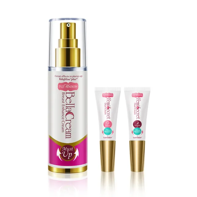 【IvyMaison】美胸青春煥亮組(專利足量Volufiline 升級版美胸霜30ml 乳暈雙效組4ml*2入)