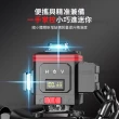 【Cang小達】水平儀 雷射水平儀（16線藍光兩電）黑紅款(LED電量顯示/觸控式/紅外線/自動打斜線)