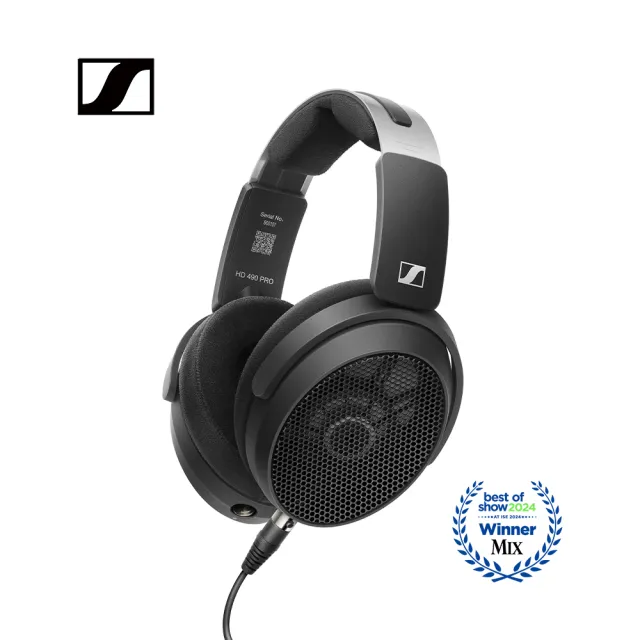 【SENNHEISER 森海塞爾】HD 490 PRO 專業監聽錄音室開放式耳機