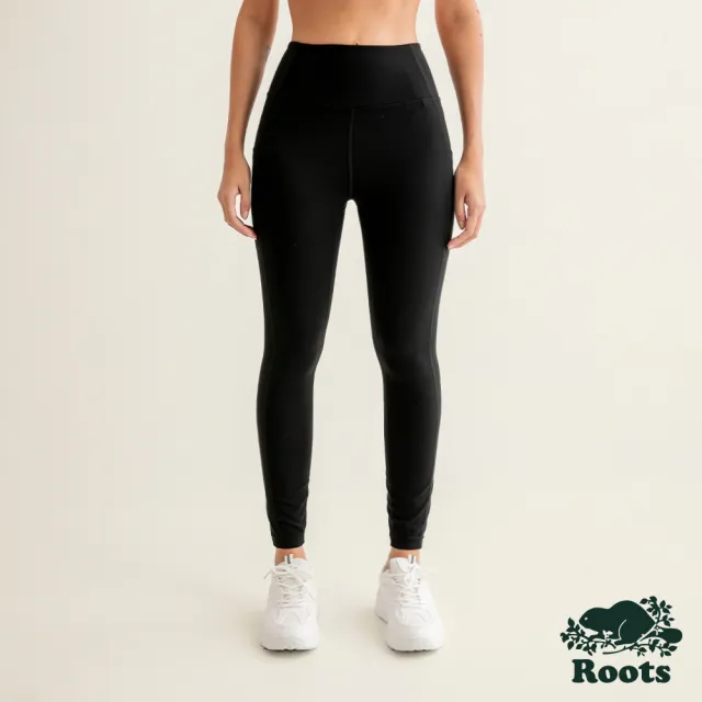 【Roots】Roots 女裝- ACTIVE口袋設計LEGGING(黑色)