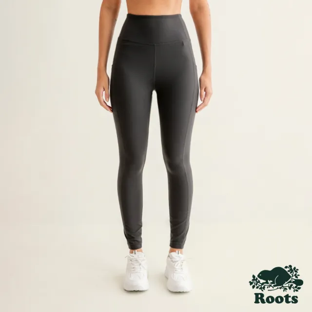 【Roots】Roots 女裝- ACTIVE口袋設計LEGGING(灰色)