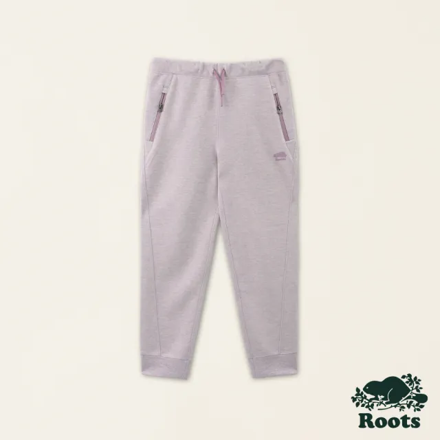 【Roots】Roots 大童- ACTIVE棉褲(紫色)