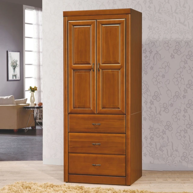 AS 雅司設計 木木2.6尺衣櫥-79×56×202cm優惠